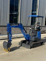 1.8トンのミニ掘削機